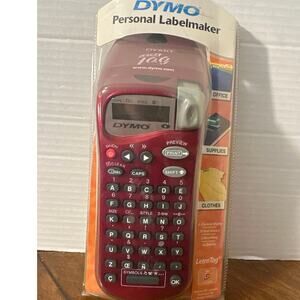 Dymo LetraTag Personal Labelmaker (specifically the red handheld version NWT
